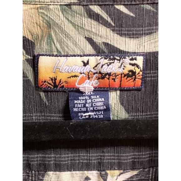 Mens Havana Jacks Cafe XXL Short Sleeve Hawaiian Shirt - Picture 6 of 9